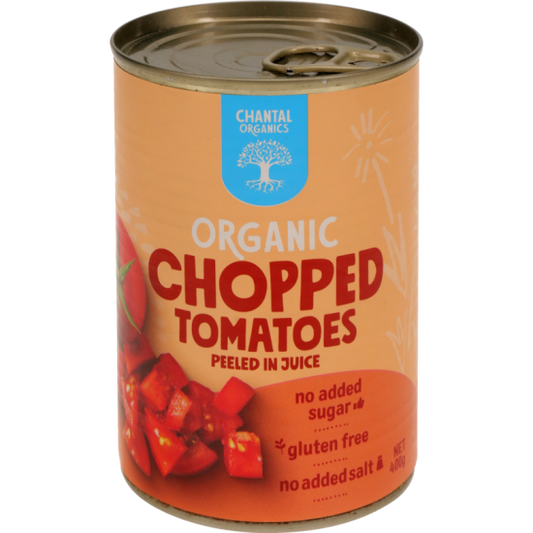 Organic Chopped tomatoes (400g tin)
