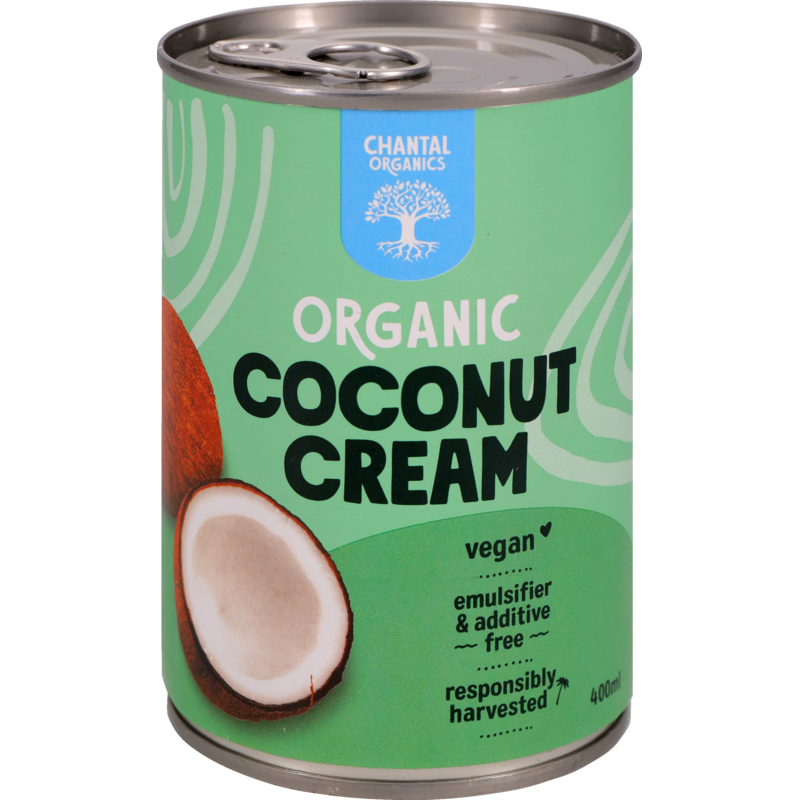 Organic Coconut cream (400g tin)