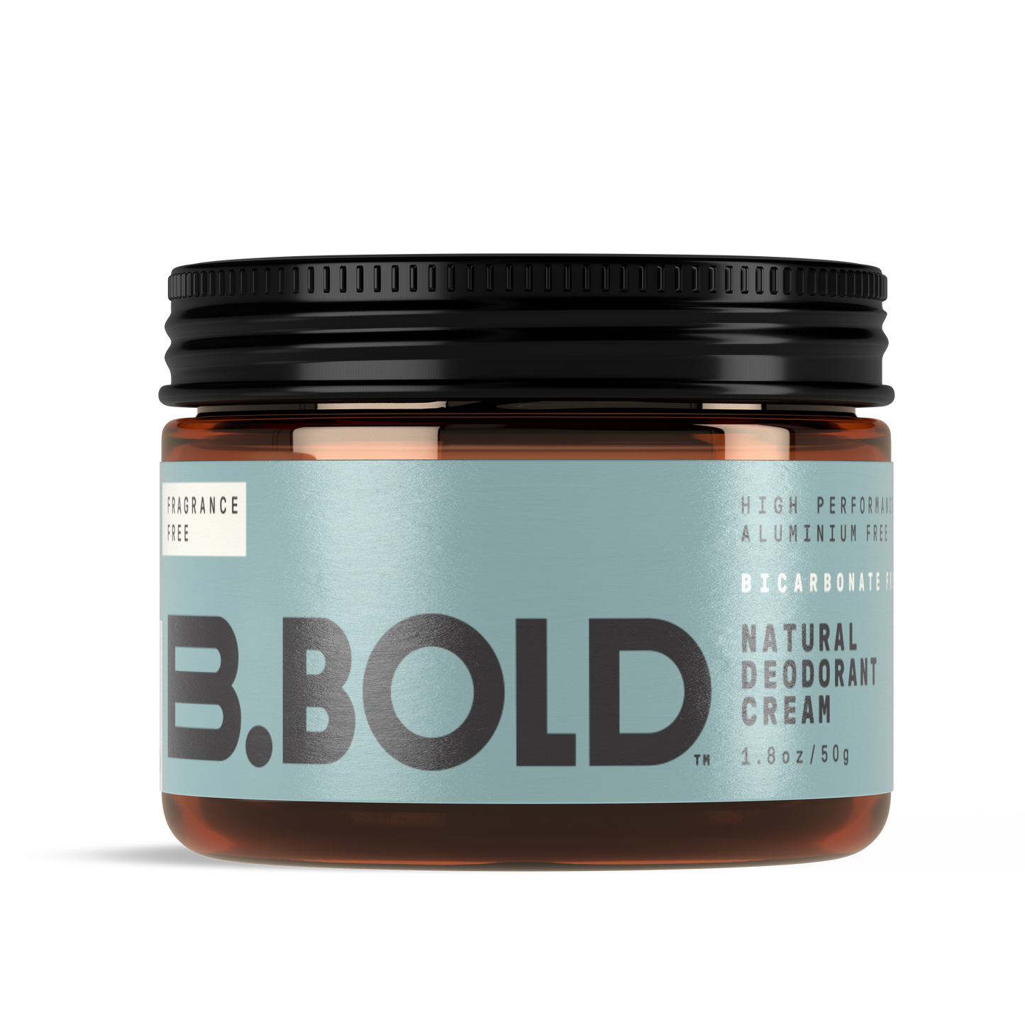 B.BOLD Natural Deodorant Cream Bicarb Free 50g