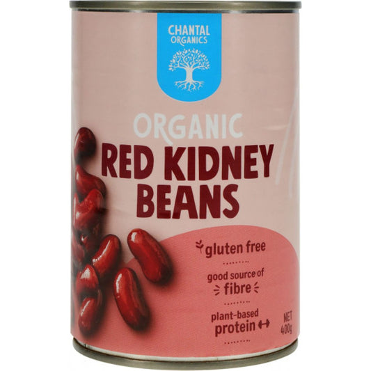 Organic Red Kidney beans (400g tin)
