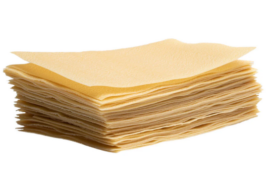 Dried lasagne sheets