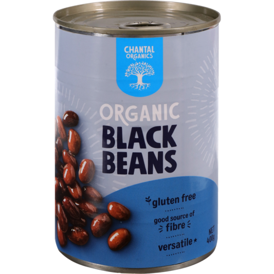 Organic Black beans (400g tin)