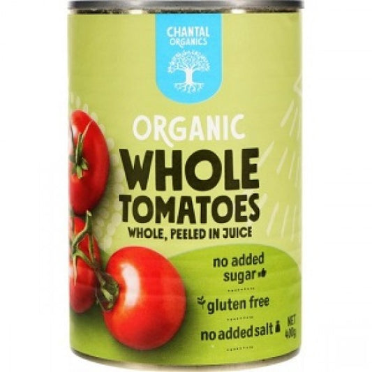 Organic Whole tomatoes (400g tin)