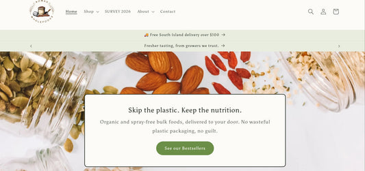 Bulk Wholefoods Delivered to Your Door: South Island's Best Options
