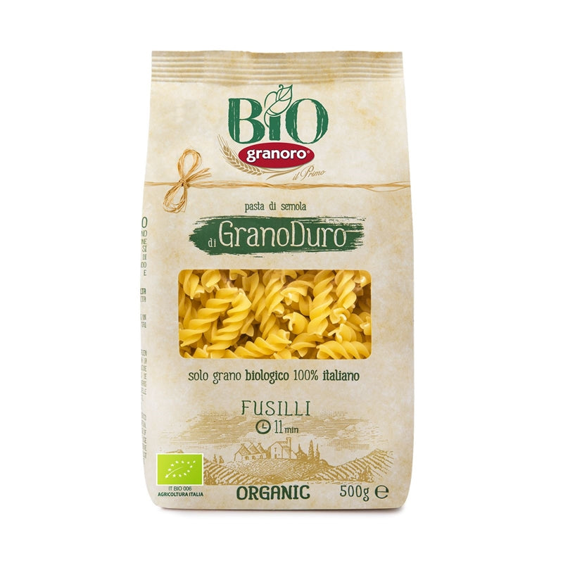Granoro Bio organic fusilli, 500g pack