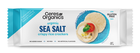Rice Crackers Sea Salt GF