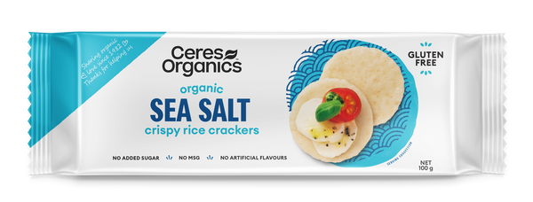 Rice Crackers Sea Salt GF – Nomad Wholefoods