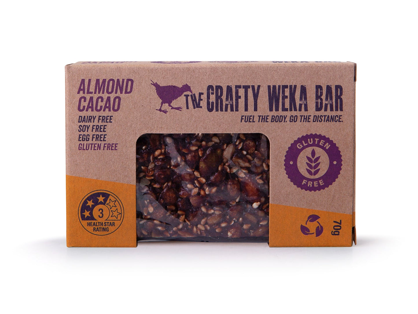 Crafty Weka Snack Bar - Almond & Cacao