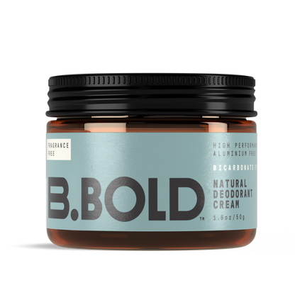 B.BOLD Natural Deodorant Cream Bicarb Free 50g