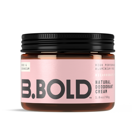 B.BOLD Natural Deodorant Cream Bicarb Free 50g